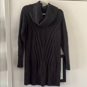 Alyx Gray Cowl Neck Sweater with Chunky Knit